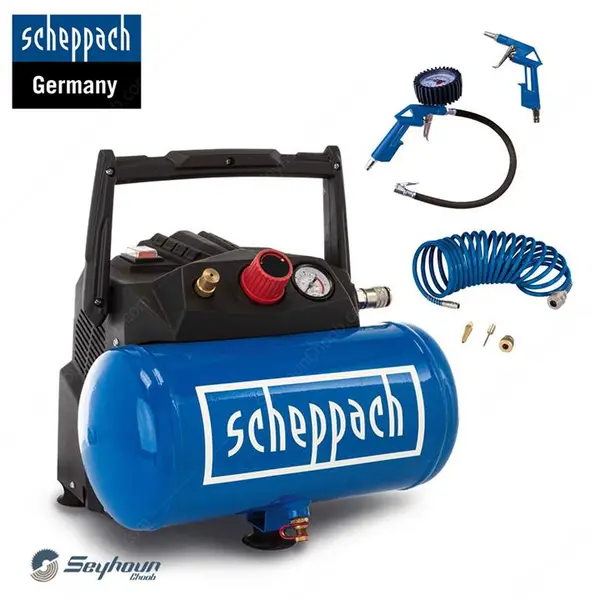 کیت کمپرسور باد 6 لیتری 1200 وات شپخ مدل 5906153901 – HC06