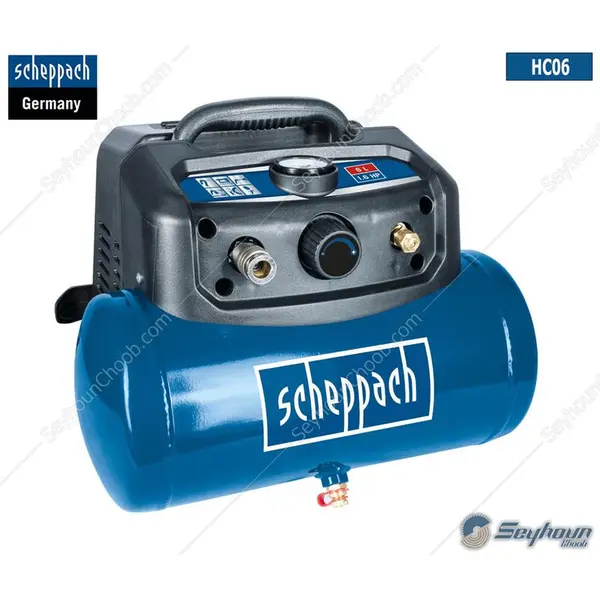 کیت کمپرسور باد 6 لیتری 1200 وات شپخ مدل 5906153901 – HC06