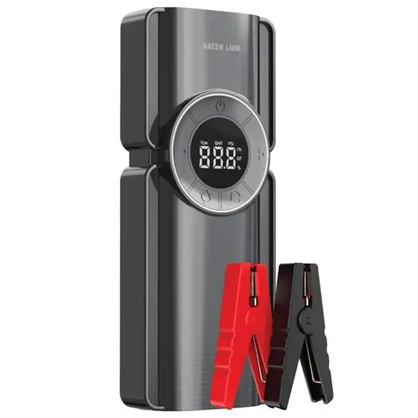 جامپ استارتر و کمپرسور باد گرین لاین مدل GNJUMPSTRBK