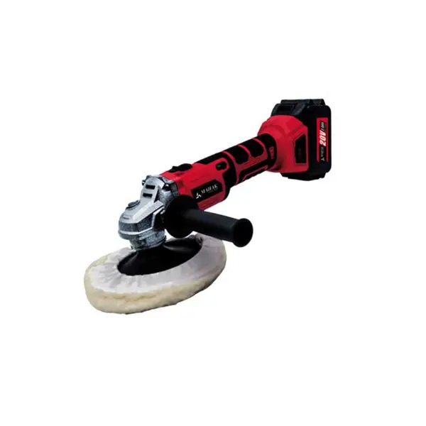 پولیش شارژی دور متغیر براش لس 180 میلیمتر محک Mahak مدل BAP-180kit
