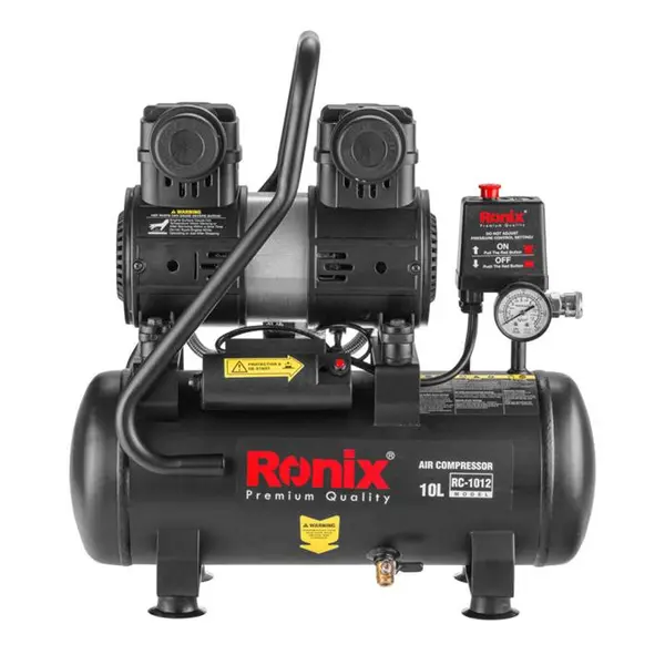کمپرسور هوا سایلنت ۱۰ لیتری رونیکس مدل RC-1012 - 2
