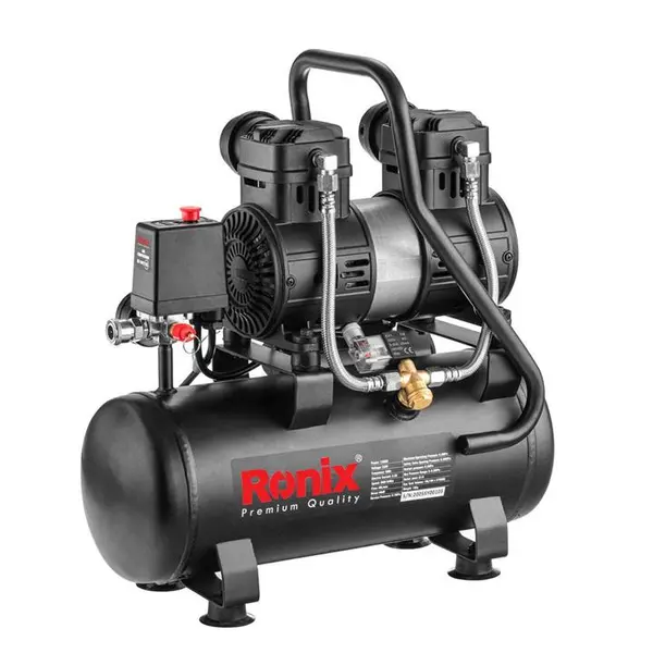 کمپرسور هوا سایلنت ۱۰ لیتری رونیکس مدل RC-1012 - 3
