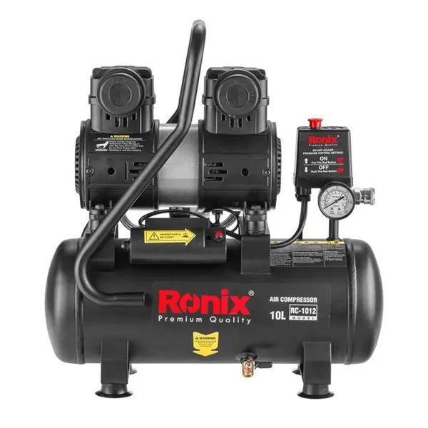 کمپرسور هوا سایلنت ۱۰ لیتری رونیکس مدل RC-1012 - 4