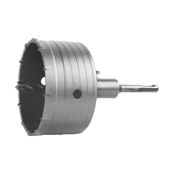 مته گردبر بتن چهار شیار سایز 100 میلی متر رونیکس مدل Ronix RH-5045 - 3