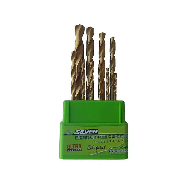 مجموعه 10 عددی مته آهن سیلور مدل GT-BT10 - 2