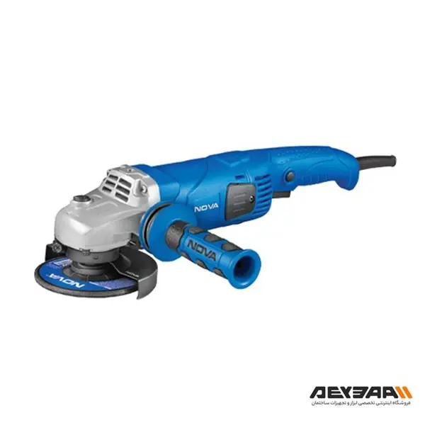 مینی فرز دسته بلند 125 میلیمتر 1400 وات نووا مدل 3135