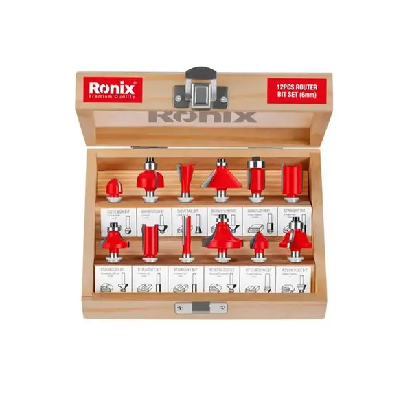ست 12 عددی تیغ اورفرز رونیکس مدل Ronix RH-5341