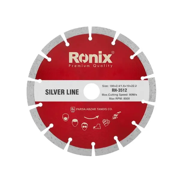 صفحه گرانیت بر سیلور 180 میلی متری رونیکس مدل RH-3512 - 2