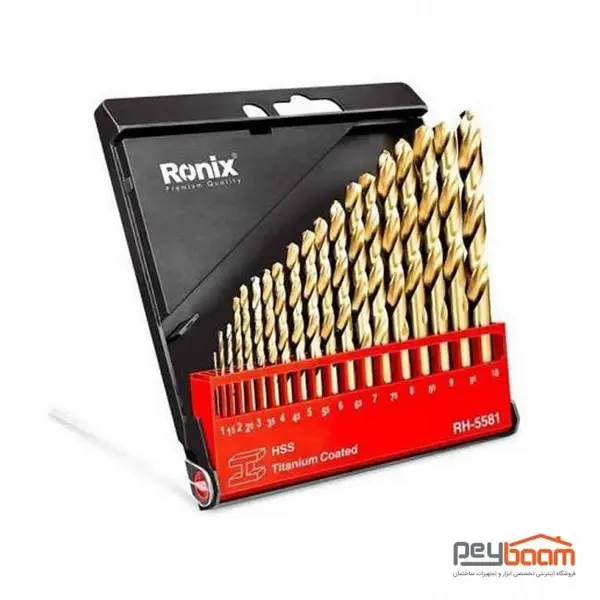 مجموعه 19عددی مته رونیکس مدل RH-5581 - 6