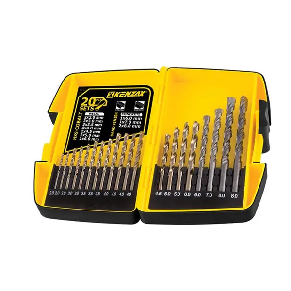 مجموعه 20 عددی مته کنزاکس مدل KDB-120 - 2