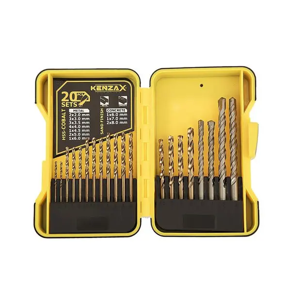 مجموعه 20 عددی مته کنزاکس مدل KDB-120 - 3