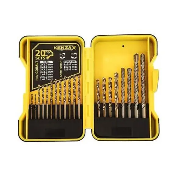 مجموعه 20 عددی مته کنزاکس کد KSV49 - 4