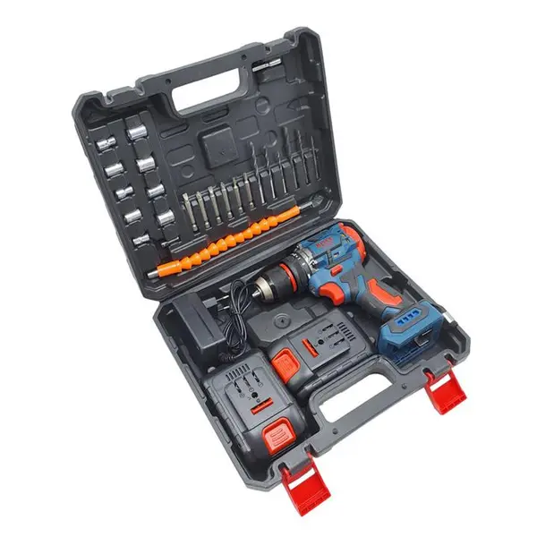دریل پیچ گوشتی شارژی باس مدل براشلس 24VF کد 1 - 4