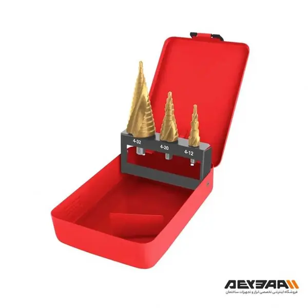 ست 3 عددی مته مخروطی مارپیچ رونیکس مدل RH-5903 - 2