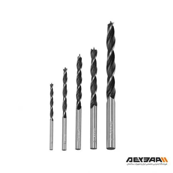 مجموعه 5 عددی مته چوب رونیکس مدل RH-5375 - 2
