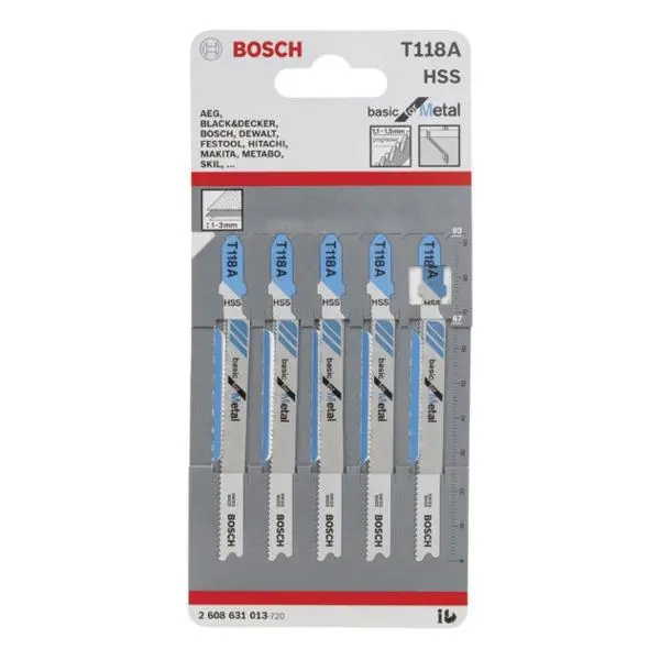 تیغ اره عمودبر فلز مدل T118A بسته 5 عددی - 4