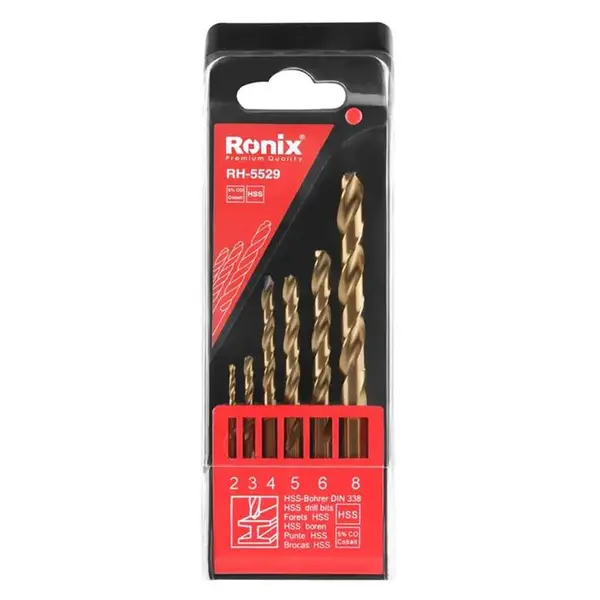 ست مته 6 عددی رونیکس Ronix مدل RH-5529 - 2