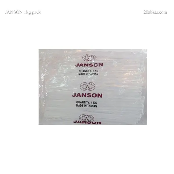 چسب حرارتی جانسون قطر 7 میلی متر بسته 1 کیلوگرمی