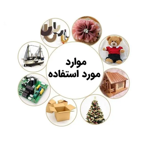 چسب حرارتی تفنگی جانسون مدل 7 میلی متری بسته 10 عددی