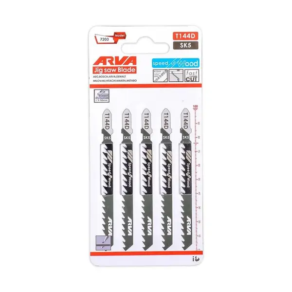 تیغ اره عمود بر چوب آروا مدل 7203 مجموعه 5 عددی