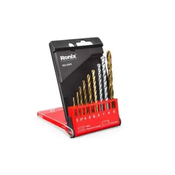 مجموعه 9 عددی مته رونیکس مدل RH-5585 - 6