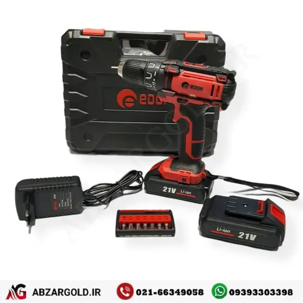 دریل پیچ گوشتی  شارژی ادون مدل AD-21A - 4