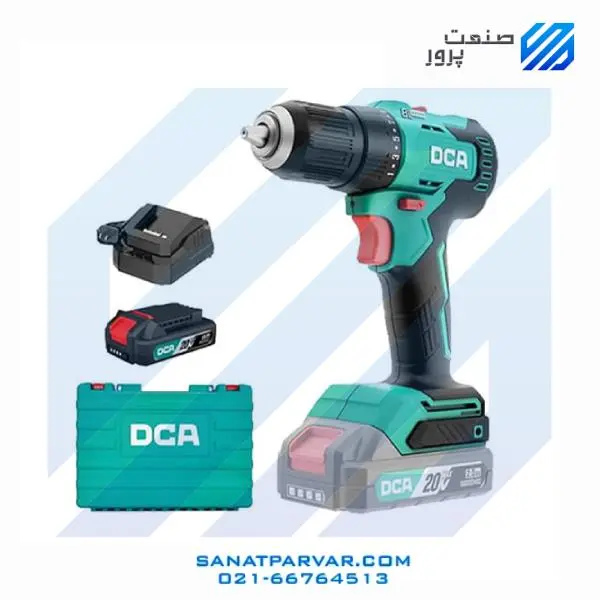 دریل پیچ گوشتی شارژی دی سی ای مدل ADJZ2050DM - 3