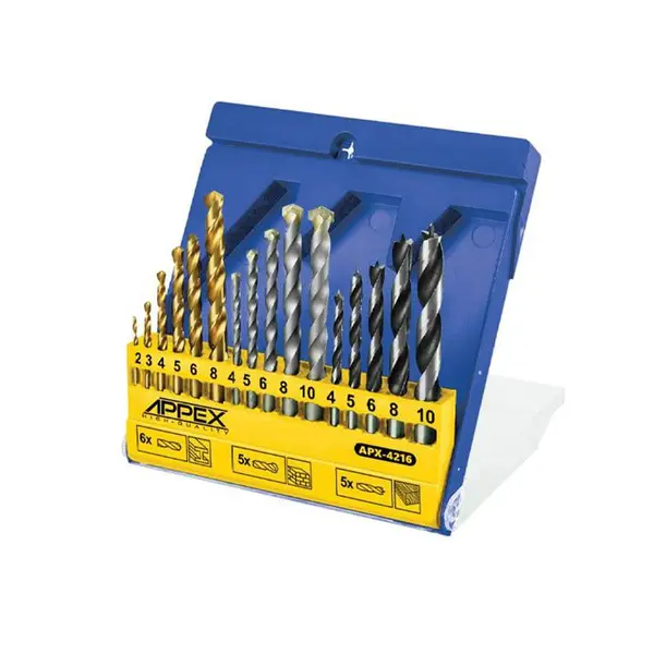 مته اپکس مدل APX-4216 مجموعه 16 عددی