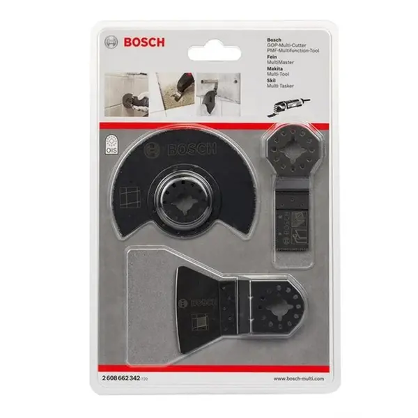 Bosch 3-Piece Starlock Basic Tile Set برای کاشی (2608662342) - 2