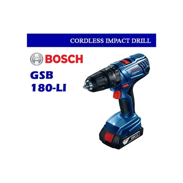 دریل پیچ گوشتی شارژی بوش مدل GSB 180-LI - 5