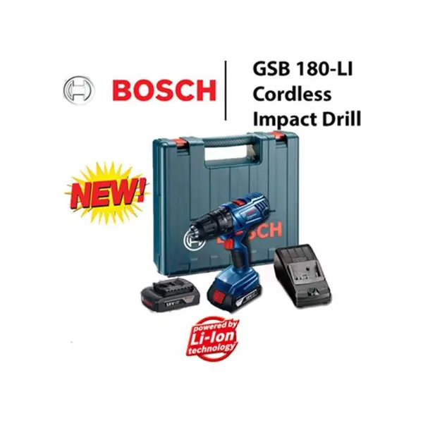 دریل پیچ گوشتی شارژی بوش مدل GSB 180-LI - 3