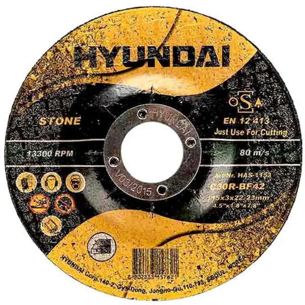 مینی صفحه برش سنگ هیوندای مدل HAS-1153 مجموعه 10 عددی - 5