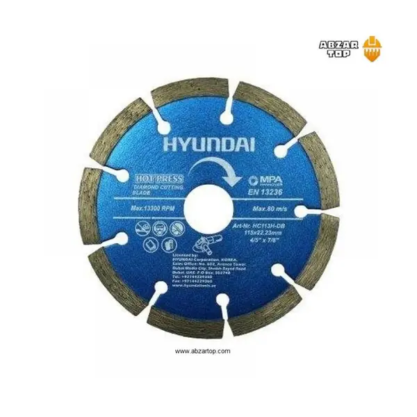 صفحه گرانیت بر هیوندای مدل HC112H-DB