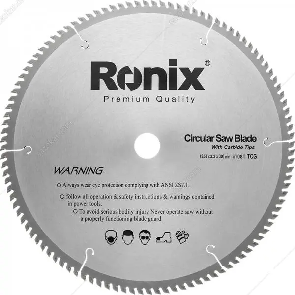 تیغ اره الماسه رونیکس MDF  350 x 108  RH-5117 - 4