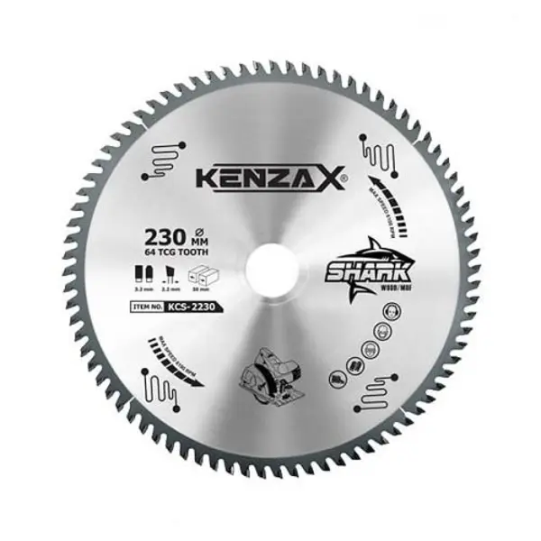 تیغ اره دیسکی کنزاکس سری SHARK مدل KCS-2230