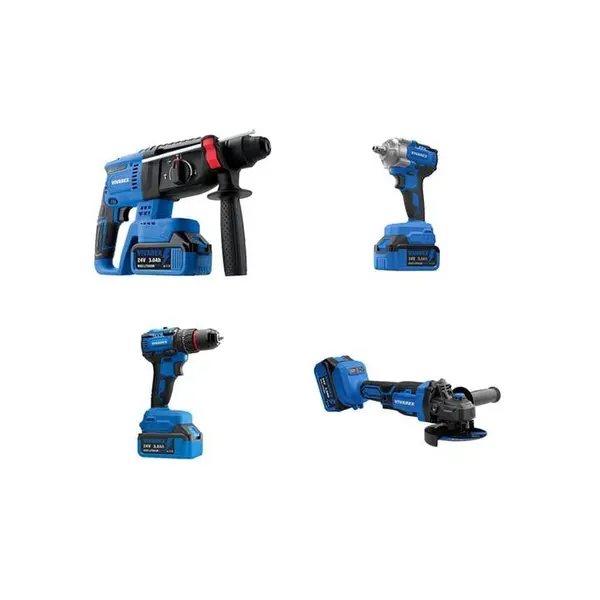 کیت شارژی براشلس چهار عددی VR2404-BCK ویوارکس - 2