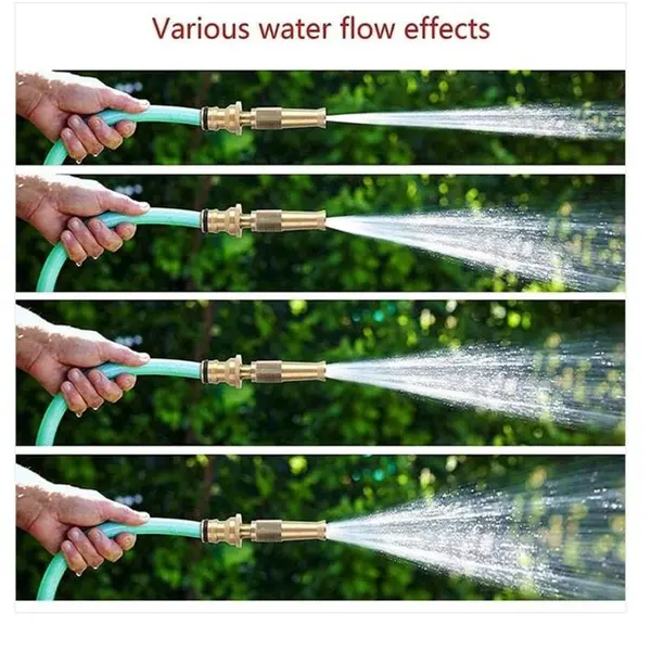 نازل کارواش برنجی دوتکه