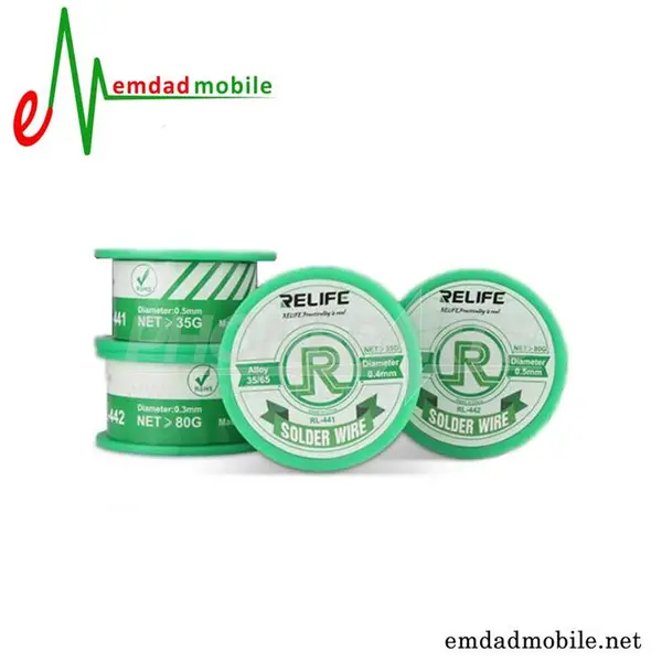 سیم لحیم 0.3 میلیمتری ریلایف مدل Relife RL-441
