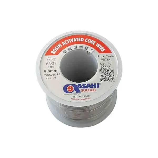 سیم لحیم 0.8 میلی متر 250 گرم ASAHI