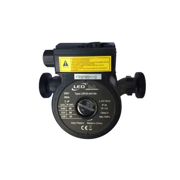 پمپ سیرکولاتور تکفاز 1 اینچ 18 سانتیمتری لئو LRP25-60/180 - 2