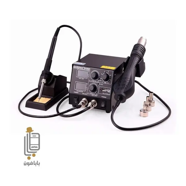 هیتر و هویه 2 کاره تعمیرات موبایل گرداک مدل GORDAK 868D