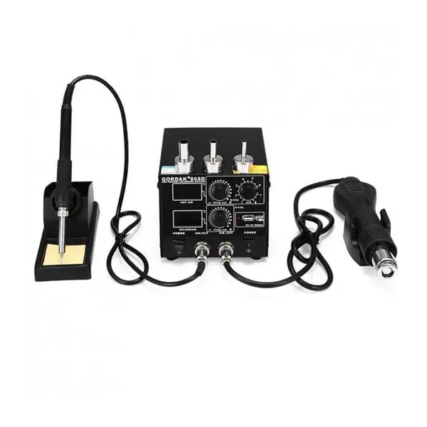 هیتر و هویه 2 کاره تعمیرات موبایل گرداک مدل GORDAK 868D