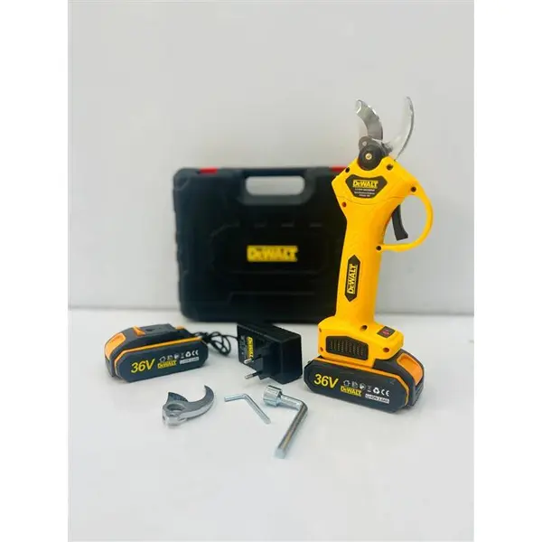 قیچی باغبانی شارژی دیوالت 36 ولت مدل Brushless.36v