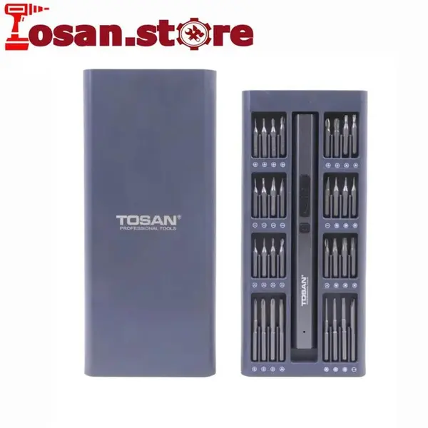 پیچ‌گوشتی شارژی قلمی 3.7 ولت توسن مدل 9002 - 2