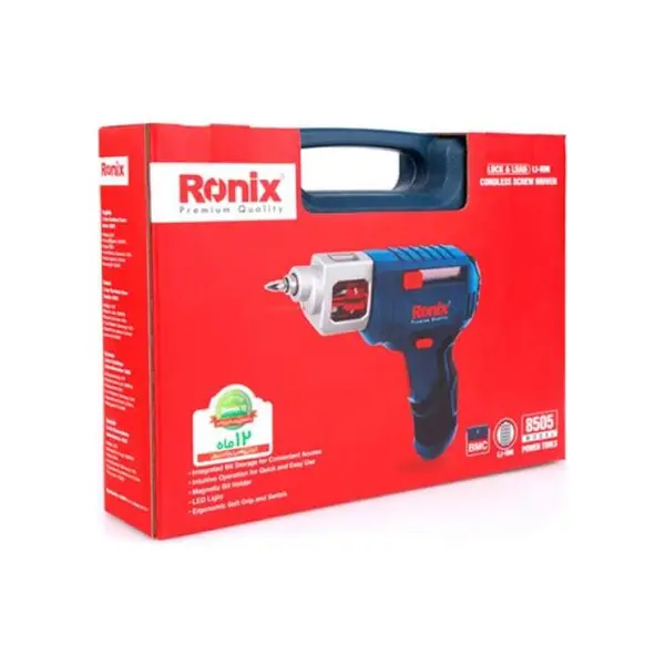 پیچ گوشتی شارژی رونیکس مدل 8505 - 5