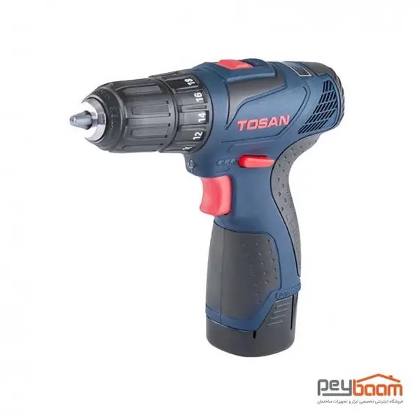 دریل پیچ گوشتی شارژی توسن پلاس مدل 9014SCX - 3