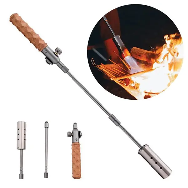 مشعل گازی فندکی کپسولی گرین لاین Flame Torch Camping Gas Lighter