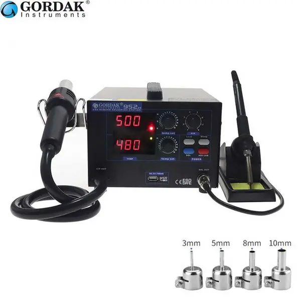 هیتر و هویه دیجیتالی دو کاره گرداک GORDAK 952