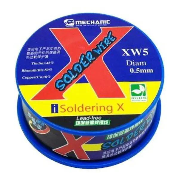 سیم لحیم بدون سرب مکانیک مدل Mechanic XW5