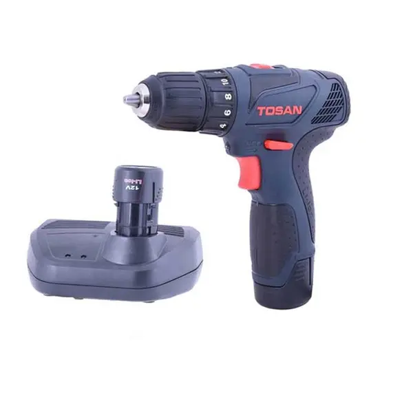 پیچ گوشتی شارژی ۱۲ ولت توسن مدل ۹۰۱۲scx plus - 4